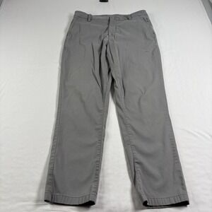 Bird Dogs Pants Mens 32x28 Gray Tapered Boom For Your Boomstick Preppy Stretch